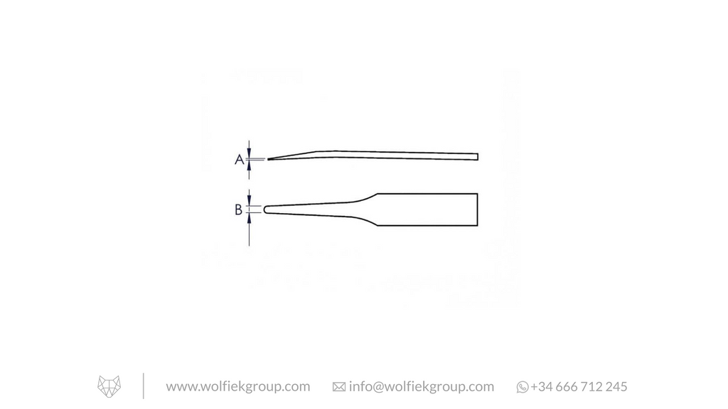 Carbon Fiber Plastic Tweezers ESD diagram