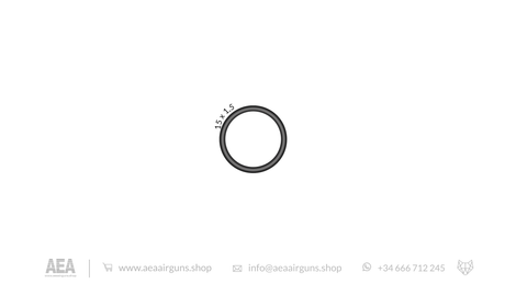 O-rings for AEA Airguns 15 x 1,5