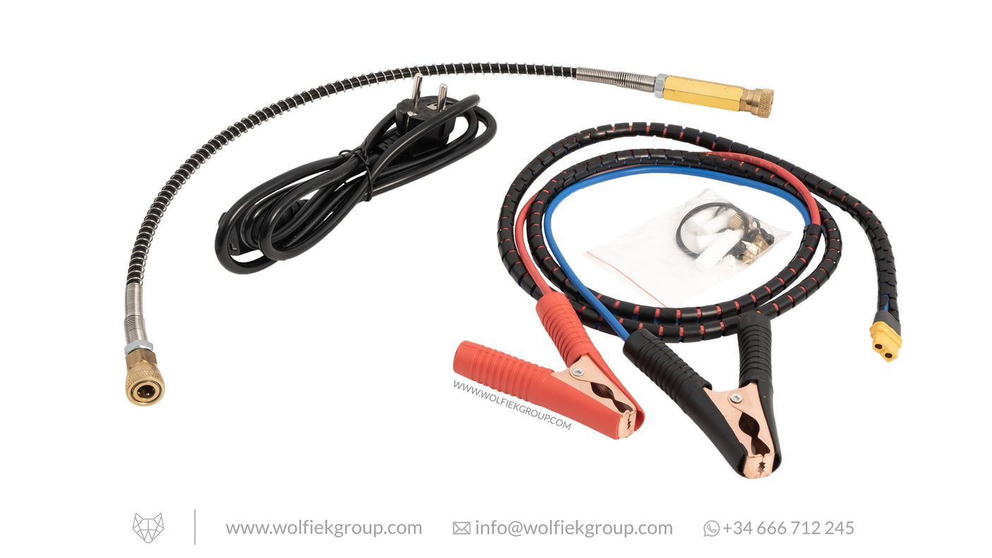 Direct Fill Mini Compressor cables 